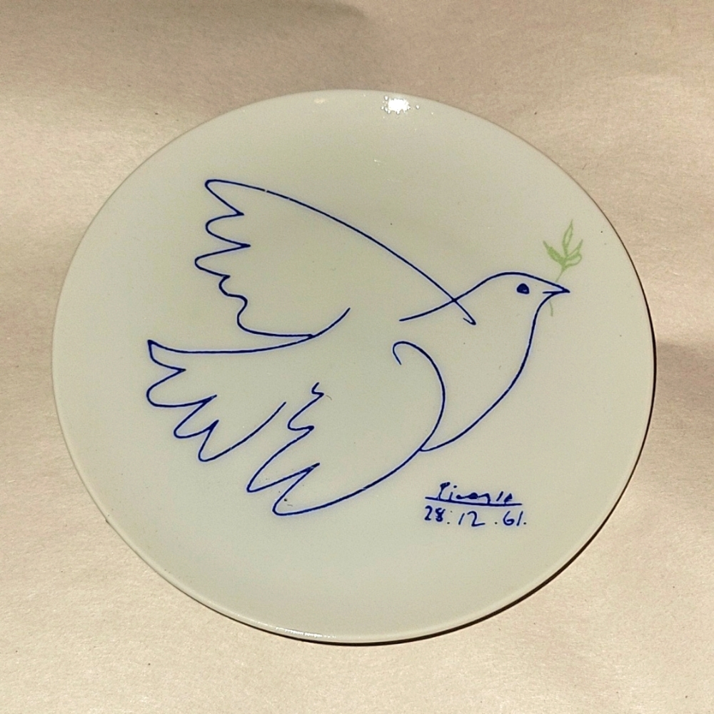 Small Porcelain Plate Picasso